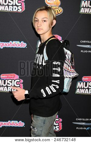 LOS ANGELES - JUN 22:  Backpack Kid, Russell Horning at the 2018 Radio Disney Music Awards at the Loews Hotel on June 22, 2018 in Los Angeles, CA