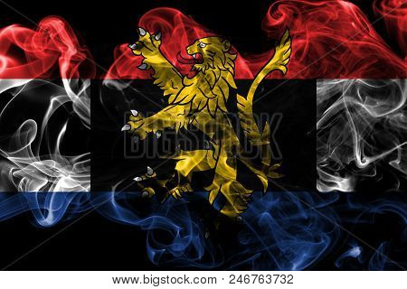 Benelux Smoke Flag,  Politico-economic Union Of  Belgium, Netherlands, Luxembourg