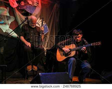 Cracow, Poland - June 24, 2018: Terry, Mencel, Herman Performs Live At The Summer Jazz Festival In K