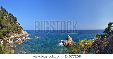 Landschap van de Costa Brava