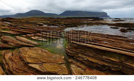 View Of Warbeth Bay Looking Toward Hoy, Orkney