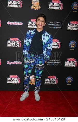 LOS ANGELES - JUN 22:  Brandon Rossel at the 2018 Radio Disney Music Awards at the Loews Hotel on June 22, 2018 in Los Angeles, CA