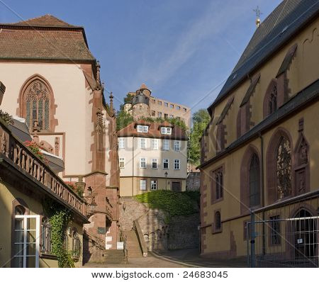 Stiftskirche และ Kilianskapelle ใน Wertheim