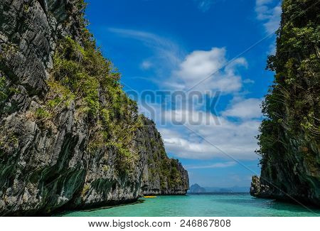 Seascape Of Palawan Island, Philippines