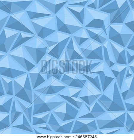 Infinite Geometry Of A Sample Blue, Texture