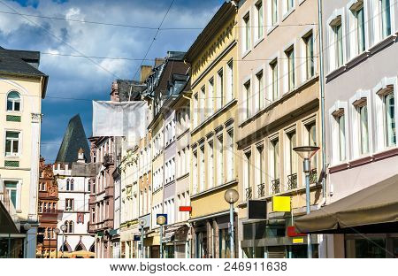 Historic Buildings In Trier - The Rhineland-palatinate State Of Germany