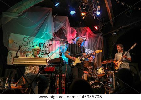 Cracow, Poland - June 25, 2018: Laboratorium Performs Live At The Summer Jazz Festival In Krakow, Is