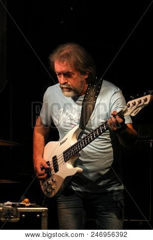 Cracow, Poland - June 25, 2018: Laboratorium Performs Live At The Summer Jazz Festival In Krakow, Is