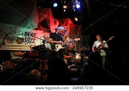 Cracow, Poland - June 25, 2018: Laboratorium Performs Live At The Summer Jazz Festival In Krakow, Is