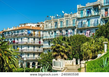 French Colonial Architecture In Algiers, The Capital Of Algeria