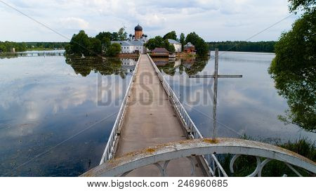 The Holy-vvedensky Nunnery In The Vladimir Region. On The Island.