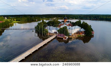 The Holy-vvedensky Nunnery In The Vladimir Region. On The Island.