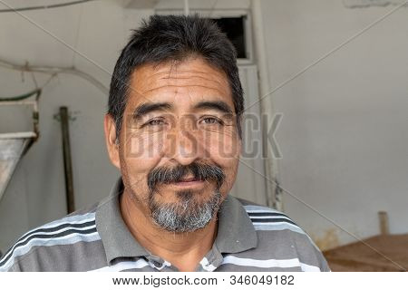 Man Selling Dough In Nixtamal Mill