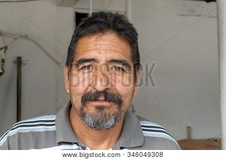 Man Selling Dough In Nixtamal Mill