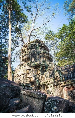 Ta Nei Temple At Siem Reap, Cambodia