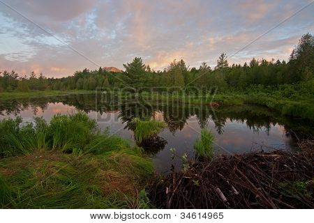 Sunrise Baxter State Park