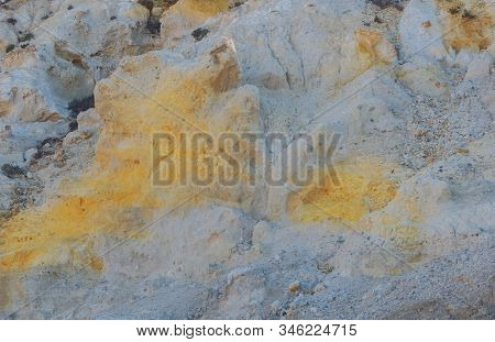 Volcanic Crater Stefanos In The Lakki Valley Of The Island Nisyros Greece