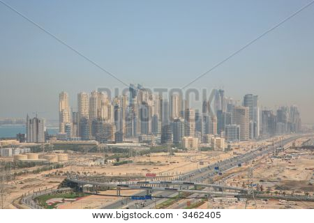 Città nuova in aumento In Dubai