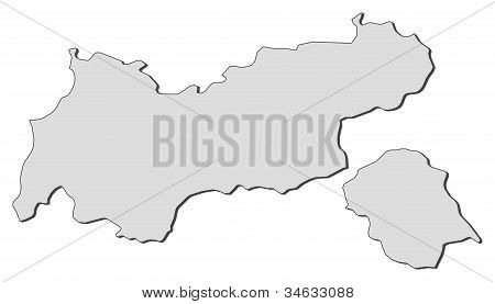 Kort i Tyrol (Østrig)