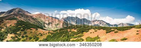 Breathtaking Tatra Mountains In Autumn Colours - Salatin And Brestowa Peaks