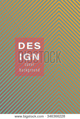 Abstract Background Flat Angle Card 3