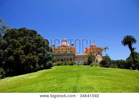 Pałac Monserrate w miejscowości Sintra, Lizbona, Portugalia
