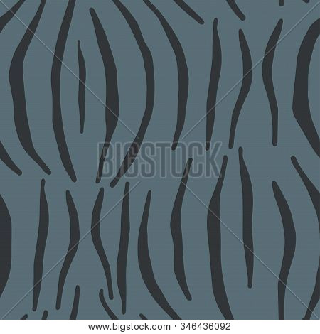 Animal Print Vector Repeat Seamless Pattern. Can Be Used For Holiday Giftwrap, Fabric, Wallpaper, St