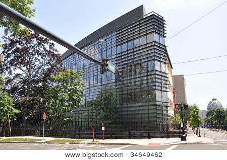 The Malone Engineering Center at Yale University in New Haven, Connecticut