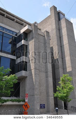 School of Architecture building at Yale University in New Haven, Connecticut