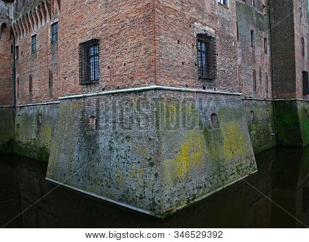 Mantova / Italy - March 27, 2010: Medieval Castle Of San Giorgio In Mantova.