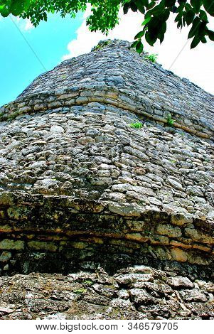 Cobá Is An Archaeological Site Of Pre-columbian Mayan Culture, Located In Southeastern Mexico, In Th