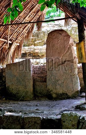Cobá Is An Archaeological Site Of Pre-columbian Mayan Culture, Located In Southeastern Mexico, In Th