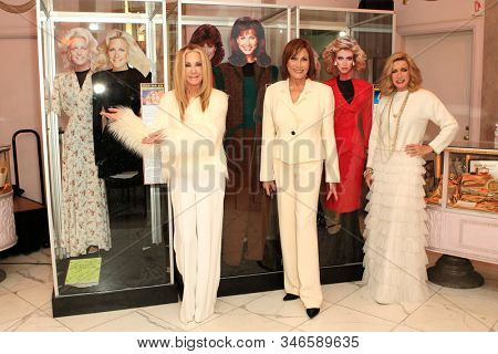 LOS ANGELES - JAN 18: Joan Van Ark, Michele Lee, Donna Mills at the Hollywood Museum's celebration for the 40th Anniversary of 