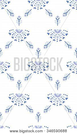 Geometric Mosaic On The Tile. Ethnic Pattern. Seamless Ehnic Carpet African Pattern. Aztec Style.