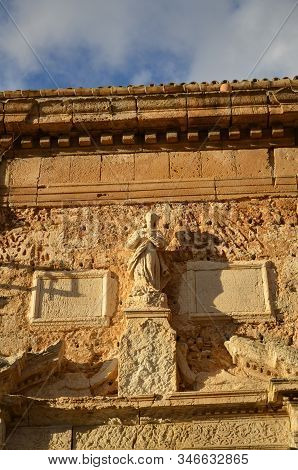 One Detail Of City Of Sambuca, Sicily