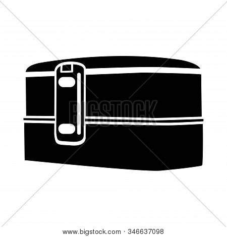 Linear Lunch Box Icon From Education Outline Collection. Thin Line Lunch Box Icon Vector Isolated On