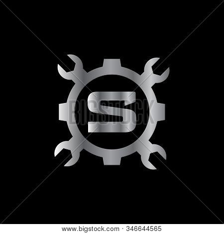 Automotive Letter S Logo Design Vector Template. Motor Business Alphabet Design S Vector Illustratio