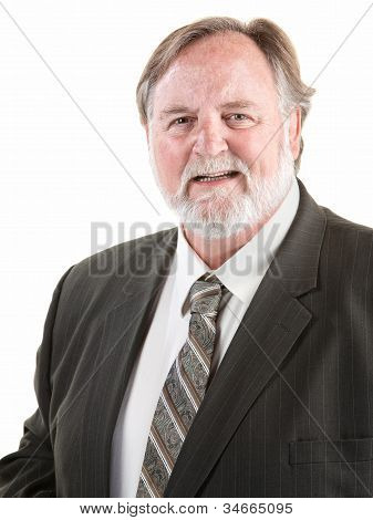 freundlich lÃ¤chelnd mann