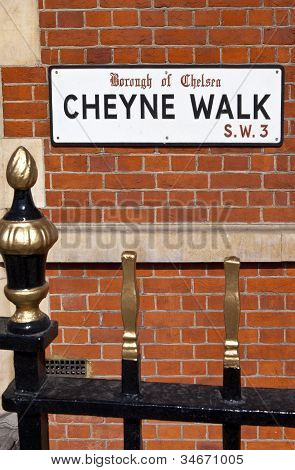 Caminhada de Cheyne, em Chelsea, Londres