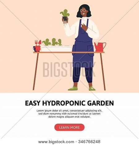 Easy Hydroponic Garden At Home. Green House