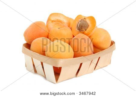 Абрикосы в корзине
