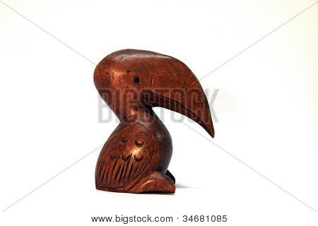 dřevěný hornbill