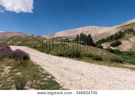 Mount Sherman Is Located In Lake County And Is Part Of The Mosquito Range In Pike National Forest, C
