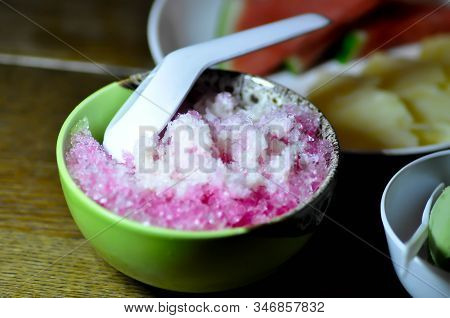 Ice Or Shave Ice, Shaved Ice Or Snowflake Ice