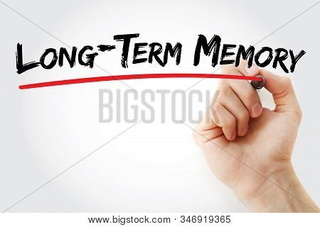 Long-term Memory Text With Marker, Concept Background
