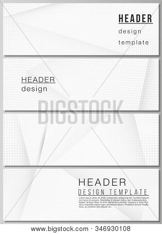 Layout Design Header Footer Vector Layout Headers Vector & Photo (Free Trial) | Bigstock