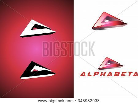 Alphabet A Logo Vector Design Graphic Template