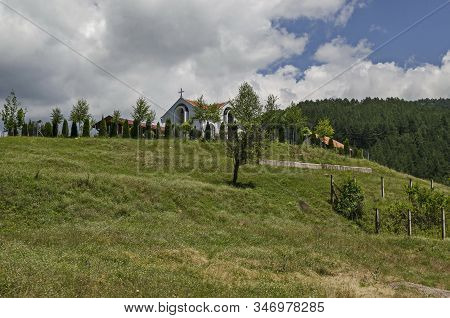 Zheliavski Monastery St. Petka Complex With Two Chapels Old And New In Balkan Mountain, Village Of J