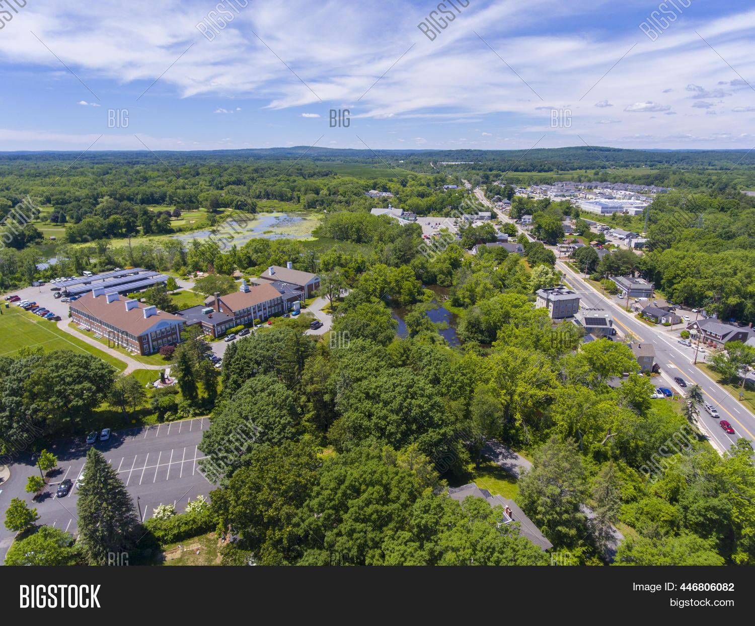 Wayland Historic Town Image & Photo (Free Trial) Bigstock
