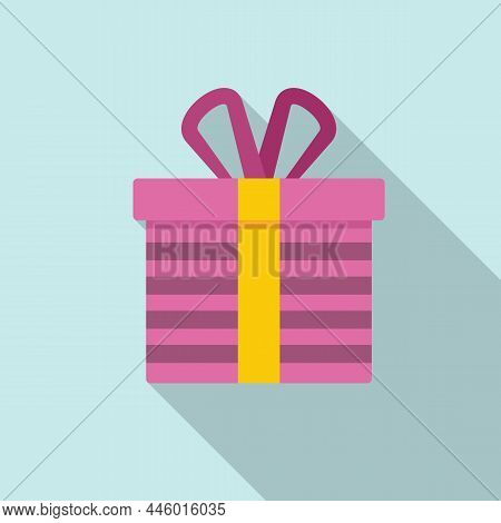 Empty Box Icon Flat Vector. Delivery Cardboard. Carton Package